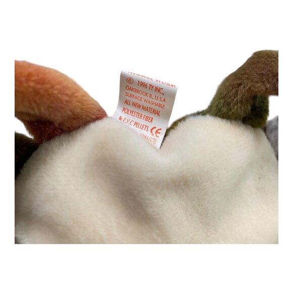 Ty Beanie Baby Claude The Crab Plush Toy Multicolor Retired Collectible 1996 - Picture 10 of 10